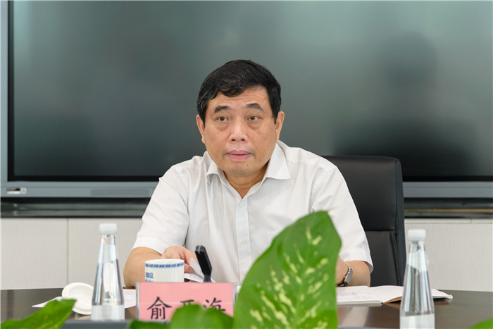 福建省药品监督管理局局长俞开海带队莅临公司调研-zhangzhou pien